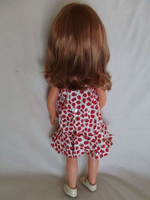 SO RARE! VINTAGE 1960's ORIGINAL SEBINO, ITALY 48CM DOLL MADE EXCUSIVELY FOR SINGER SEWING MACHINES