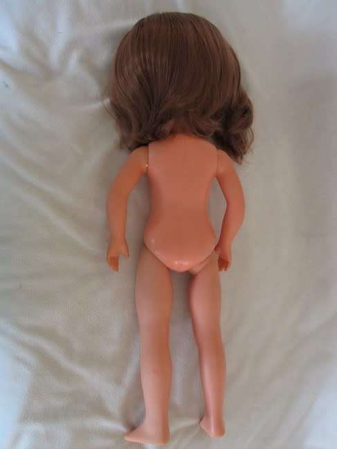 SO RARE! VINTAGE 1960's ORIGINAL SEBINO, ITALY 48CM DOLL MADE EXCUSIVELY FOR SINGER SEWING MACHINES