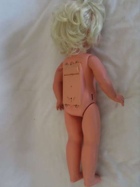 BEAUTIFUL LARGE 54CM TALL VINTAGE WALKING DOLL WITH BEAUTIFUL BLUE EYES