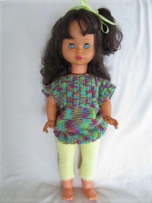 A STUNNING LARGE VINTAGE 51CM TALL DOLL