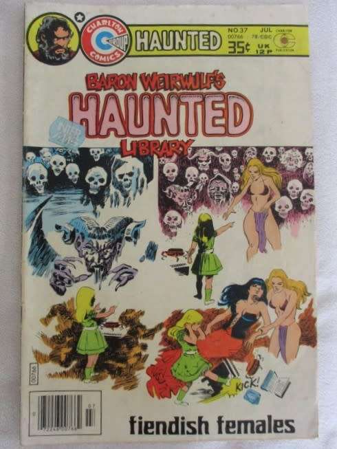 THREE SCARY CHARLTON COMICS FROM 1978 AND 1979