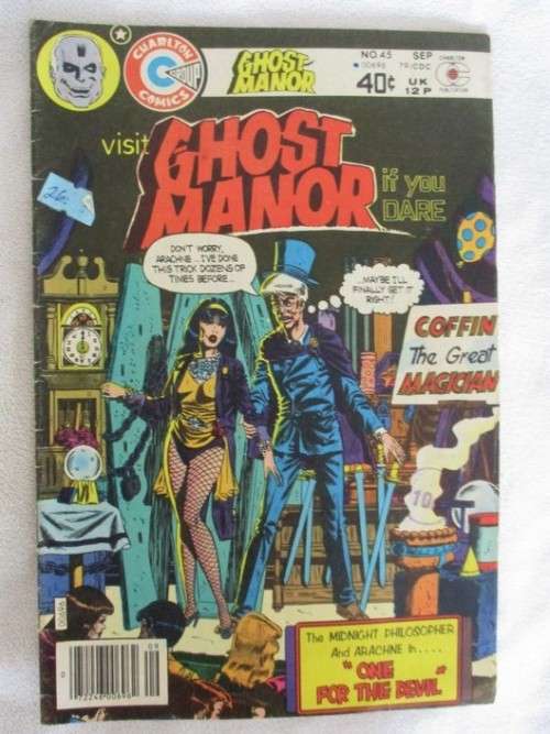 THREE SCARY CHARLTON COMICS FROM 1978 AND 1979
