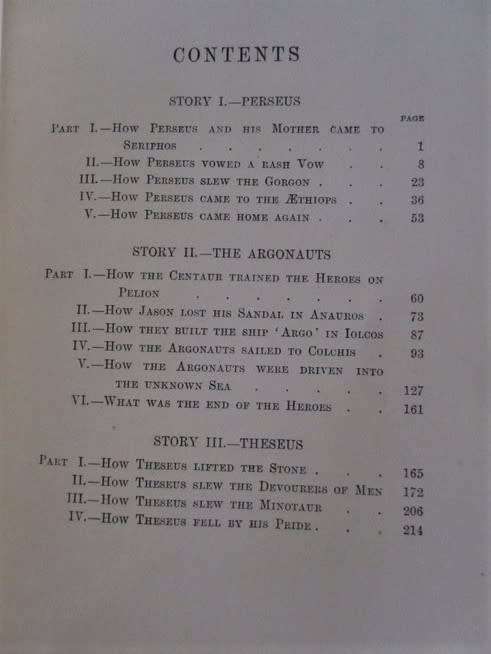 117 YEARS OLD - BY THE WRITER OF THE WATER BABIES - THE HEROES OR GREEK FAIRY TALES