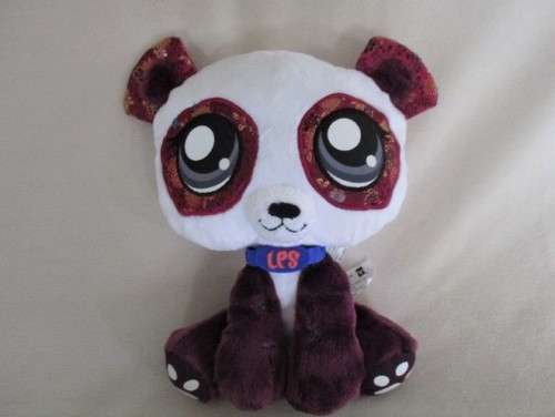 NO.43 - HASBRO LITTLEST PET SHOP - BEAUTIFUL PLUSH PANDA BEAR - 20CM TALL
