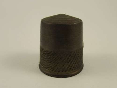 THIMBLE NO X10 - HANDCRAFTED SOLID BRASS THIMBLE BY BRASS TEMPTATIONS