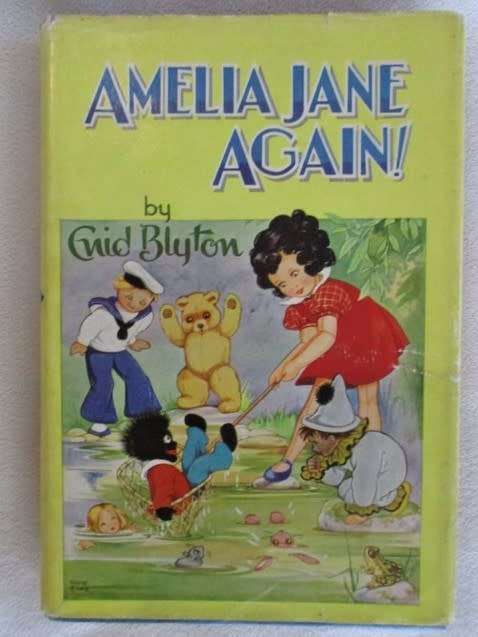 FOR BONJOURPARIS40 ONLY - 1969 - ENID BLYTON HARDCOVER + DUST COVER - AMELIA JANE AGAIN!