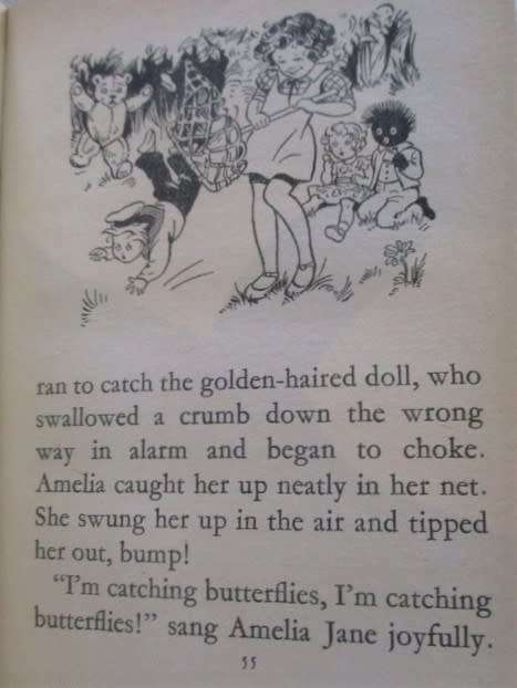 FOR BONJOURPARIS40 ONLY - 1969 - ENID BLYTON HARDCOVER + DUST COVER - AMELIA JANE AGAIN!
