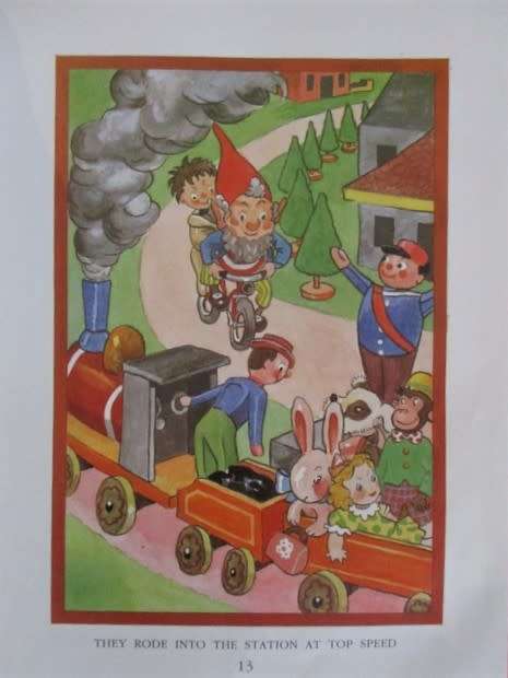 1993 - ENID BLYTON HARDCOVER - NODDY GOES TO TOYLAND!