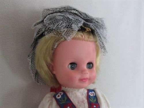 SWEET VINTAGE DOLL MARKED '13 MADE IN ENGLAND' ON BACK OF HEAD