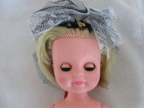 SWEET VINTAGE DOLL MARKED '13 MADE IN ENGLAND' ON BACK OF HEAD