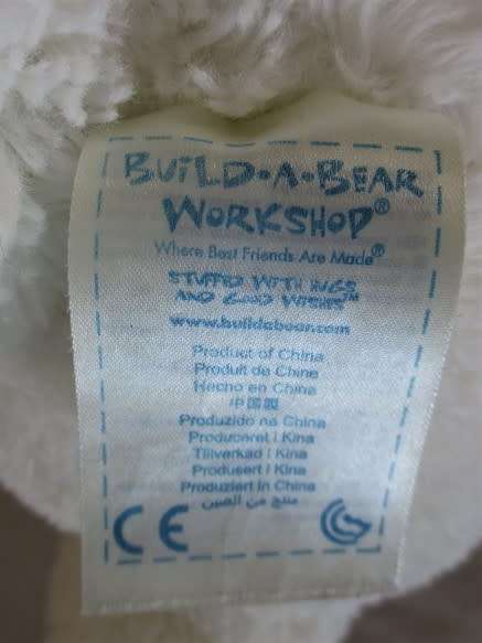 LARGE 38CM TALL COLLECTABLE BUILD A BEAR IN ORIGINAL BBPD (BUILD A BEAR POLICE DEPT) UNIFORM