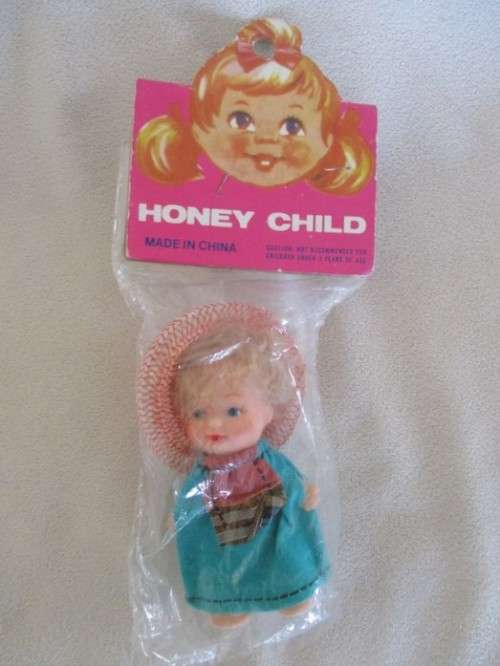 FOUR VINTAGE 1980's DOLLIES STILL SEALED IN ORIGINAL PACKAGING