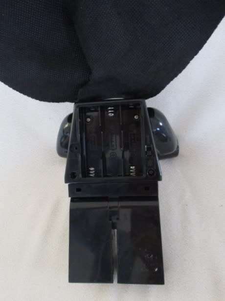 A 20CM TALL LEGO STAR WARS DARTH VADER TORCH - INCOMPLETE BUT WORKING