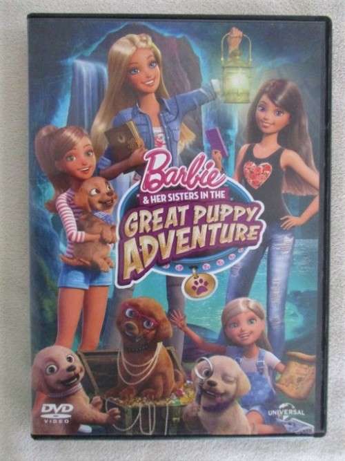 DVD - BARBIE & HER SISTERS IN THE GREAT PUPPY ADVENTURE