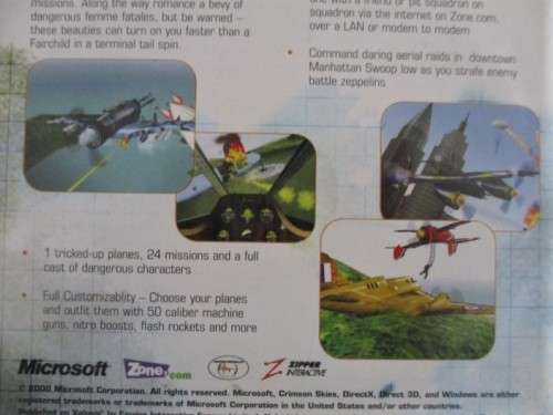 CRIMSON SKIES - XPLOSIV - PC CD-ROM