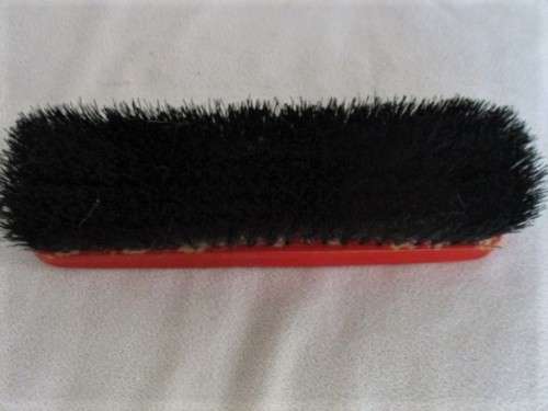 CANAL BARGEWARE ART - HAND PAINTED BRUSH ON WALL MOUNTED STAND