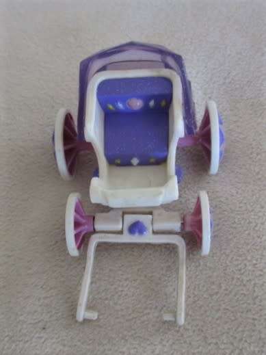 CUTE  LITTLE  CART/CARRIAGE TO ADD TO YOUR LPS/MY LITTLE PONY DISPLAY