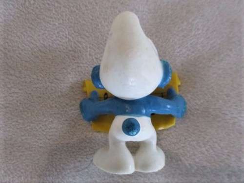 VINTAGE 1978 PEYO SCHLEICH SINGING SMURF MADE IN HONG KONG