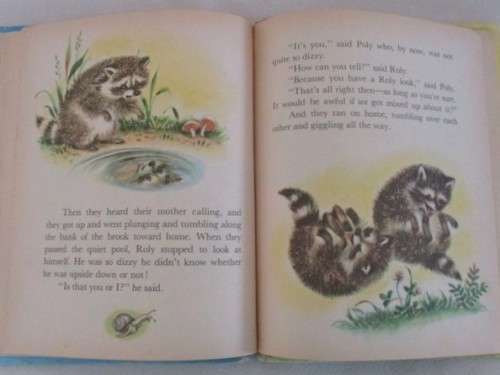 1959 - A RAND MCNALLY BOOK WITH THE SWEETEST PICTURES - FOREST BABIES