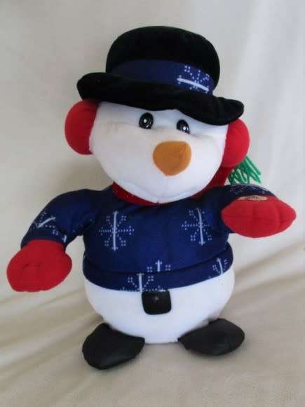 CHRISTMAS IS COMING - A CUTE SINGING SNOWMAN!