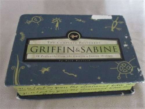 RELISTED - BOX OF 42 HIGHLY COLLECTABLE (& WEIRD) GRIFFIN & SABINE POSTCARDS (UNUSED - NICK BANTOCK)