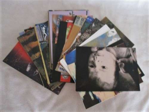 RELISTED - BOX OF 42 HIGHLY COLLECTABLE (& WEIRD) GRIFFIN & SABINE POSTCARDS (UNUSED - NICK BANTOCK)