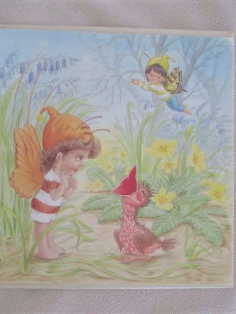 HARD COVER - THE BUTTERFLY CHILDREN - SHREIKS AND SHOWERS - SWEET ILLUSTRATIONS