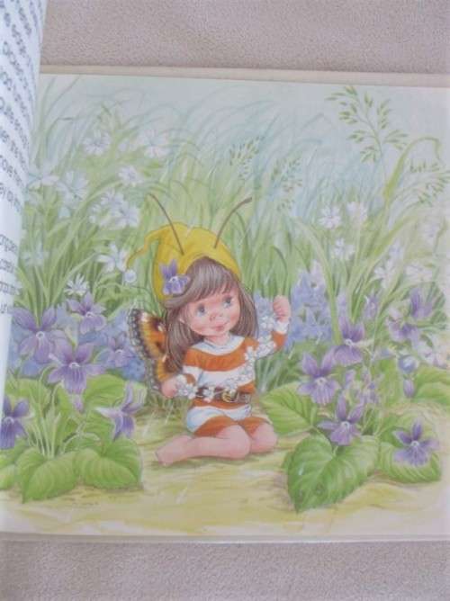 HARD COVER - THE BUTTERFLY CHILDREN - SHREIKS AND SHOWERS - SWEET ILLUSTRATIONS
