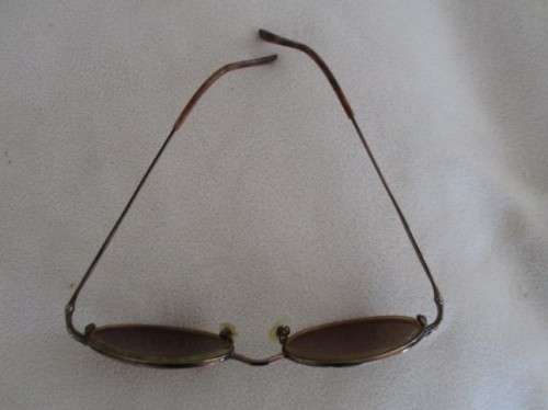 TWO PAIRS OF VINTAGE SUNGLASSES - CALVIN KLEIN AND GIORGIO ARMANI?