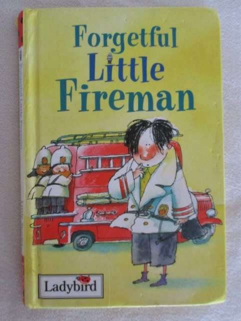 LADYBIRD LITTLE SERIES - FORGETFUL LITTLE FIREMAN