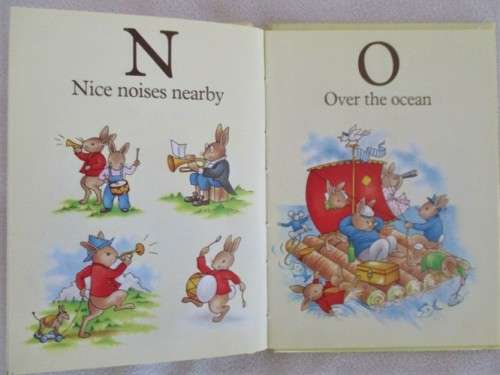 A VERY RARE LITTLE FIRST EDITION - BUNNYKINS ABC (ROYAL DOULTON)