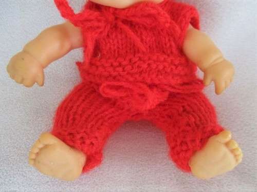 SMALL 16CM TALL COLLECTABLE UNEEDA CHUBBY BABY DOLL