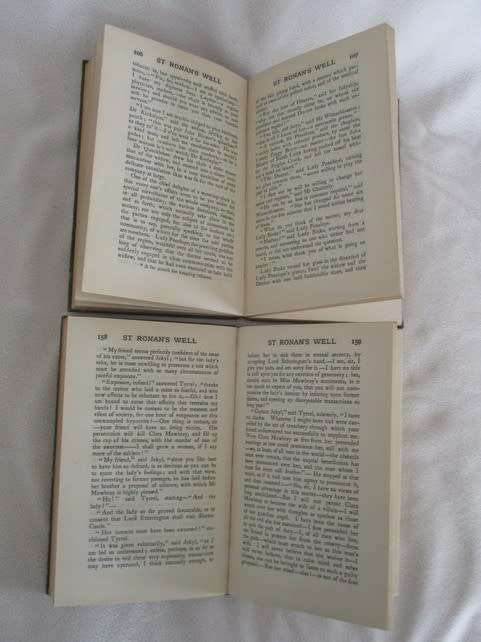 1899 - ST. RONAN'S WELL BY SIR WALTER SCOTT - VOL.I AND II