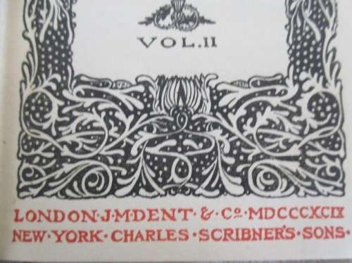 1899 - WOODSTOCK BY SIR WALTER SCOTT - VOL.I AND II