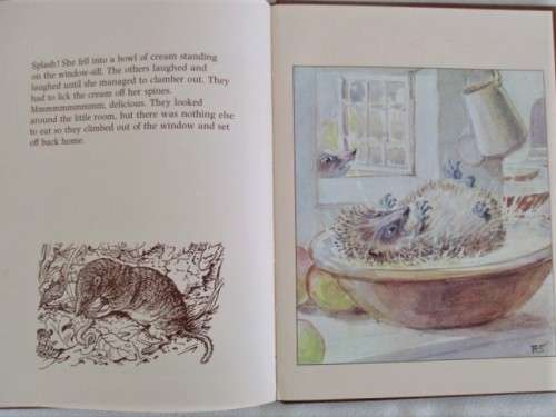 1978 - HARD COVER PLUS DUST COVER - THE HEDGEHOG FEAST - BY EDITH HOLDEN - SO SPECIAL!!