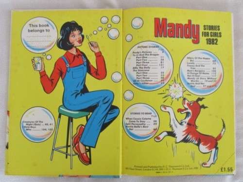 MANDY FOR GIRLS - 1982