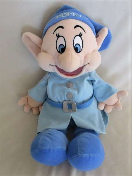 LARGE 42CM TALL DWARF - DOPEY FROM DISNEY'S SNOW WHITE AND THE SEVEN DWARFS