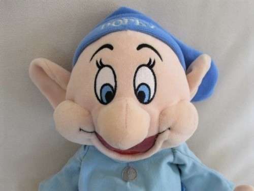 LARGE 42CM TALL DWARF - DOPEY FROM DISNEY'S SNOW WHITE AND THE SEVEN DWARFS