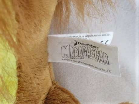 HERE'S ALEX THE LION - ORIGINAL DREAMWORKS/BIG HEADZ FROM 'MADAGASCAR'