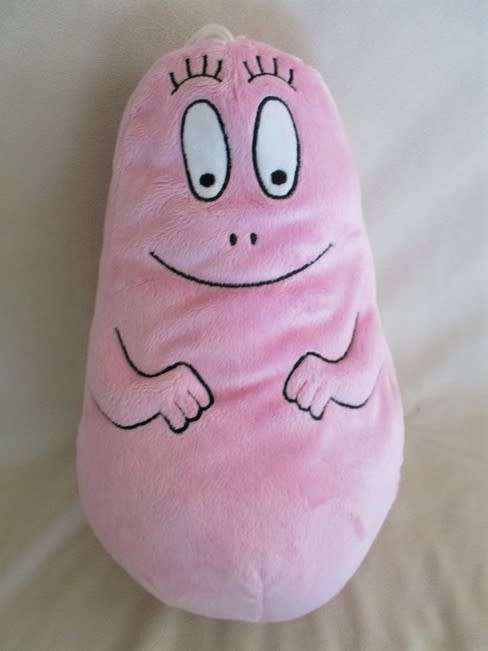 30CM TALL PLUSH 2011 BARBAPAPA - CUTE AND CUDDLY!