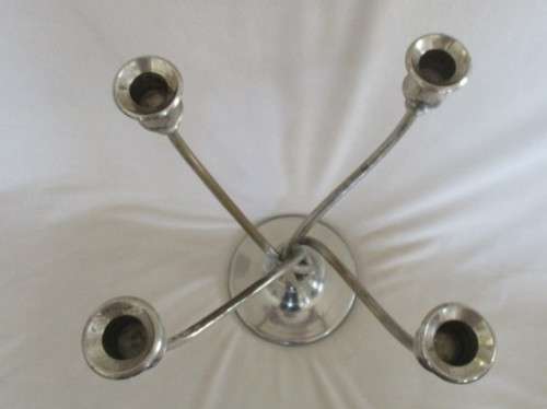 A LARGE CANDLESTICK - 4 CANDLE HOLDER