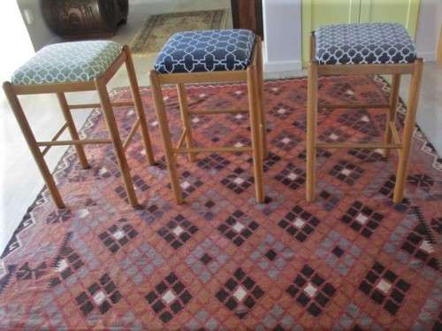 ENORMOUS HAND KNOTTED 100% WOOL KILIM  - 2M95 X 1M95 (2950MM X 1950MM)