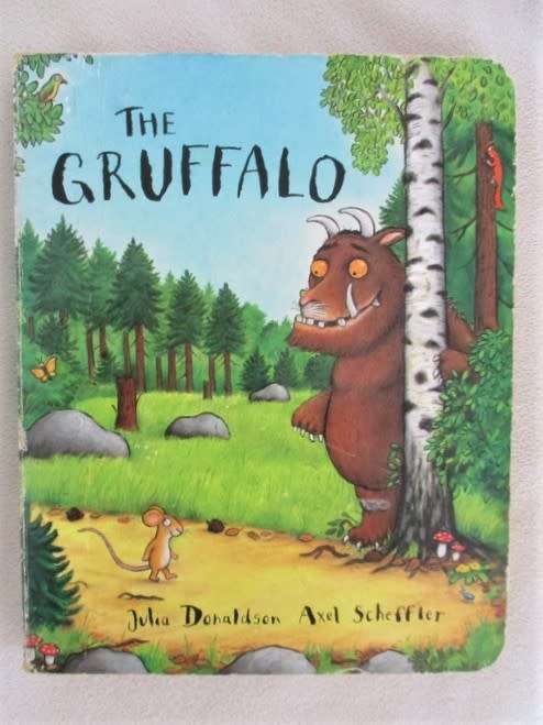WHAT'S NOT TO LOVE ABOUT THE GRUFFALO?? CUTE 1999 BOARD BOOK
