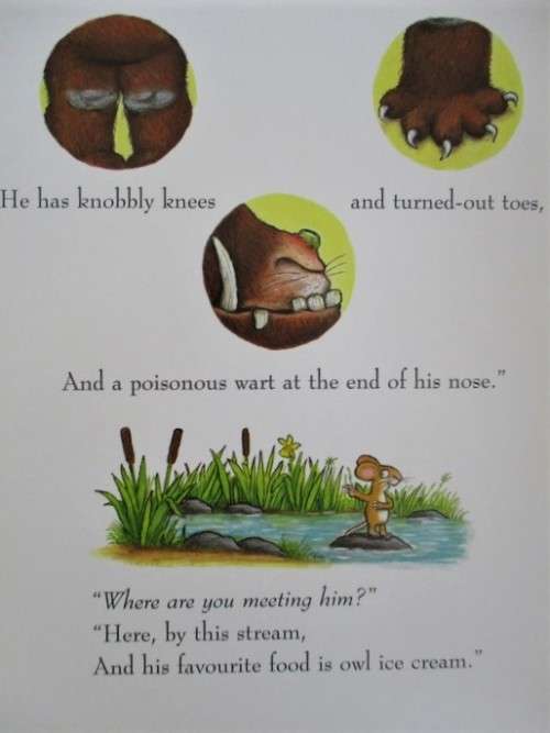 WHAT'S NOT TO LOVE ABOUT THE GRUFFALO?? CUTE 1999 BOARD BOOK