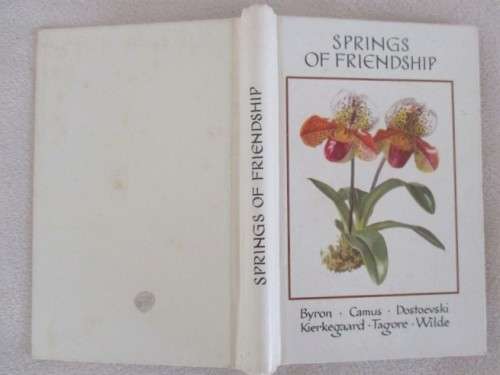 1960's - 3 X COLECTABLE MINIATURE BOOKS - SPRINGS OF ORIENTAL WISDOM, ROMAN WISDOM & FRIENDSHIP