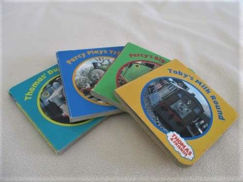 FOUR SWEET SMALL THOMAS & FRIENDS BOARD BOOKS