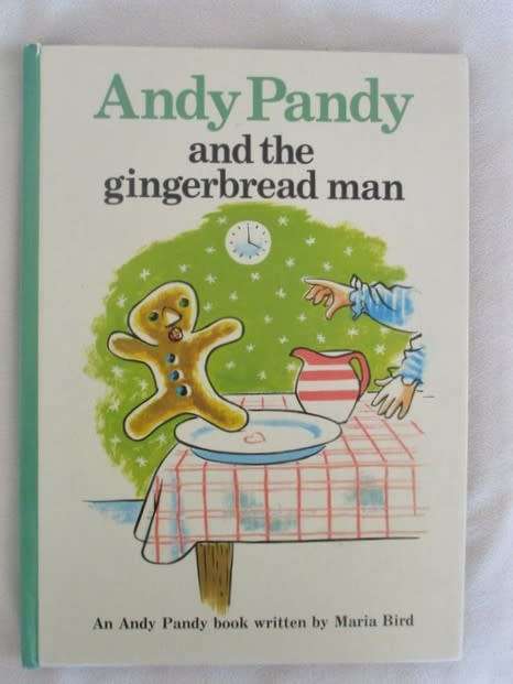 RATHER RARE 1973 HARD COVER  ANDY PANDY AND THE GINGERBREAD MAN