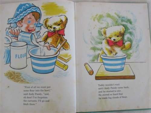 RATHER RARE 1973 HARD COVER  ANDY PANDY AND THE GINGERBREAD MAN
