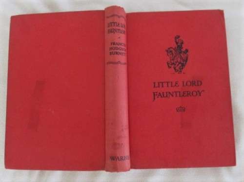 1925 - LITTLE LORD FAUNTLEROY BY FRANCES HODGSON BURNETT