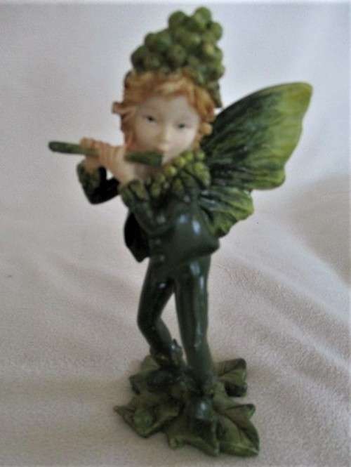 TWO CUTE PIXIES TO DISPLAY IN YOUR FAIRY GARDEN